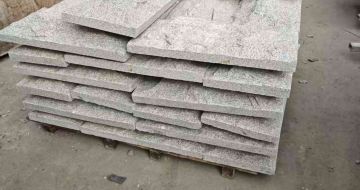 新余芝麻白蘑菇石，自然面